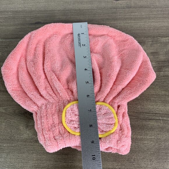 2 pk Microfiber Quick Hair Drying Bath Towel Spa Bowknot Wrap Towel Cap Shower - Picture 6 of 9